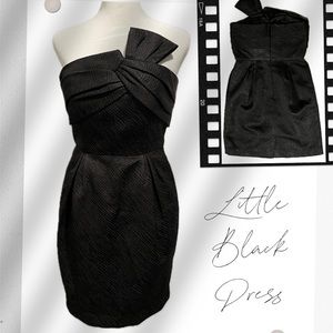 BCBGeneration Strapless Bow Dress